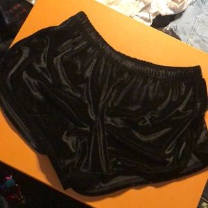 Cute suede rave shorts from pacsun